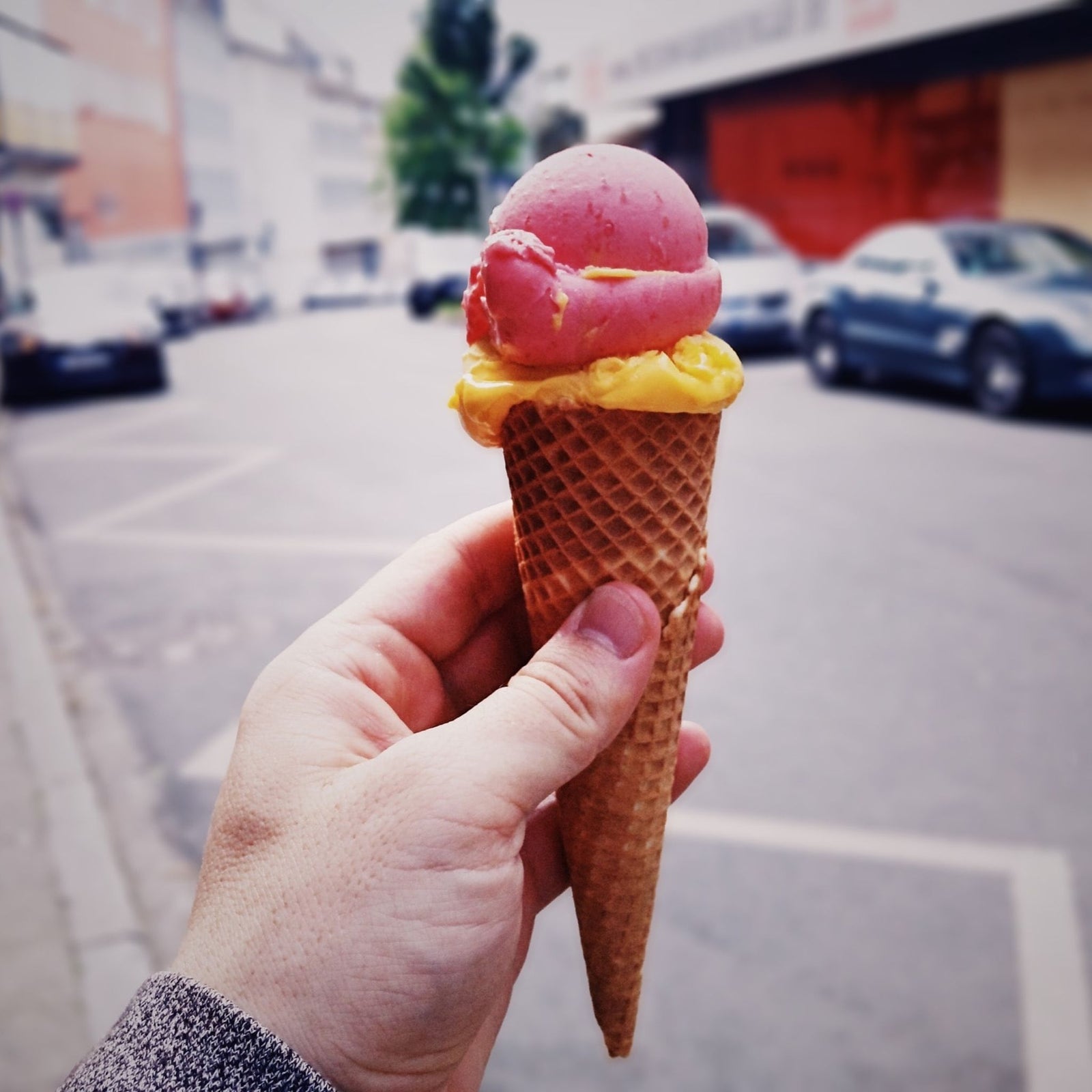 Wine and bar accessory bottle drape catches bottle drip in silk red and orange with white accents drapes elegantly on bottle